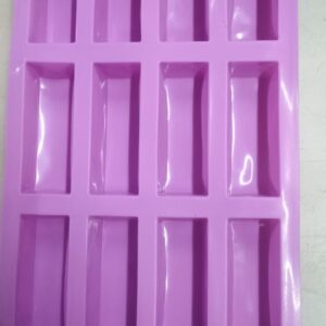 12 Cavity Terracotta Rectangle Silicone Mould