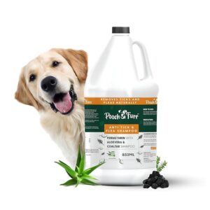 Pooch Furr 850 Ml No Itch Shampoo Golden Puppy Medicated Pet Shampoo Dogs