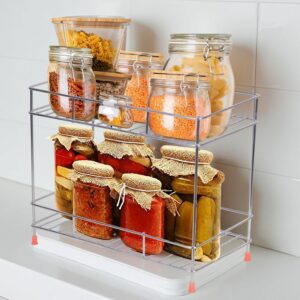 Stainless Steel Kitchen Storage Rack 2 Tier Multipurpose