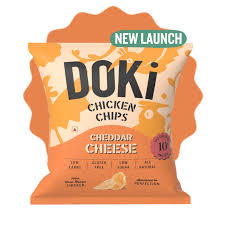 Doki Chicken Chips Cheddar Chips 30Gm