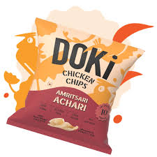 Amritsari Achari Chicken Chips Doki 30Gm