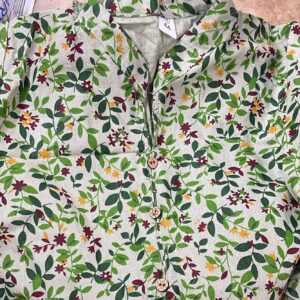 Women Green Colour Printed Winted Kurti With Plazzo Suit Size Xl