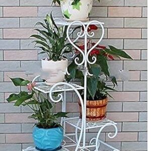 Wrought Iron Plant Stand 4 Layer