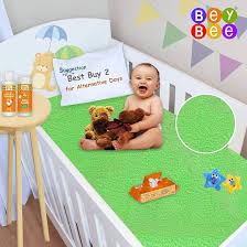 Waterproof Baby Sheet Green Color