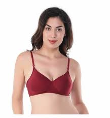 Maroon Colour Bra For Women Size 30