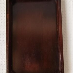 Acacia Wood Serving Tray Food Safe Oil Finished Easy Tea Breakfast Bed 12X8X2 Inch