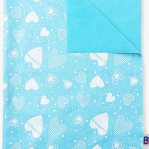 Diaper Changing Mat Breezy Blue Medium Size