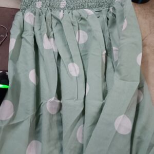 Stylish Women Polka Dot Long Dress For Women Size S