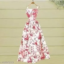 Wome Dreas Set Ptrinted Pink Color Size L