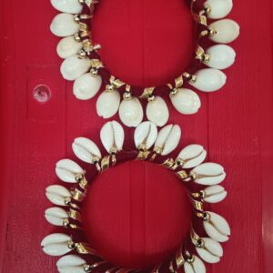 Mad Over Fashion Shell Bangles For Women Girls Pack Of 2