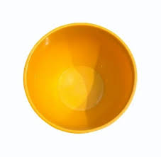 Noodle Bowl Yellow Color 250 Ml Pack Of 5 Plastic