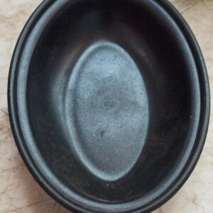 Noodle Plate Black Color 150 Ml Pack Of 5 Plastic