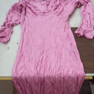 Women Kurti Color Pink Size S