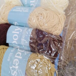 Multicolor Crochet Kits For Beginner Crochet Thread 20G Pack Of 4Pcs