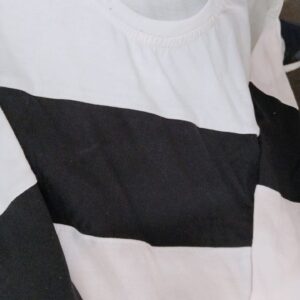 White Color Printed T Shirt For Men Size M