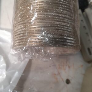 Womens Silver Bangle Set Size 2X6