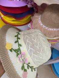 Multicolour Womens Wide Brim Hat