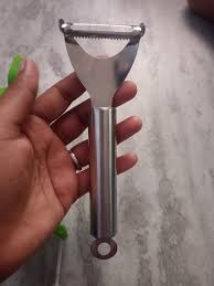 Silver Stainless Steel Ss Vegetable Peeler