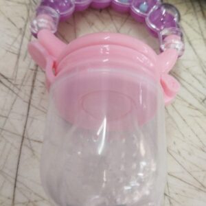 Pink And Purple Baby Fruit Feeder