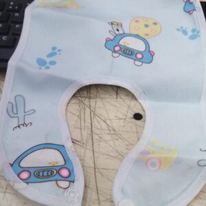 Cotton Babywish Sky Blue Feeding Baby Bibs