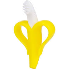Baby Banana Teether Toothbrush
