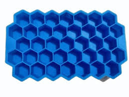 Blue Color Silicone Ice Cube Mold