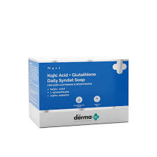 The Derma Co Kojic Acid Glutathione Daily Syndet Soap 75G X 2N