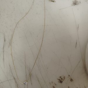 White And Gold Pendant For Women