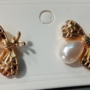 Savana Artifcial Ear Stud For Womens Gold