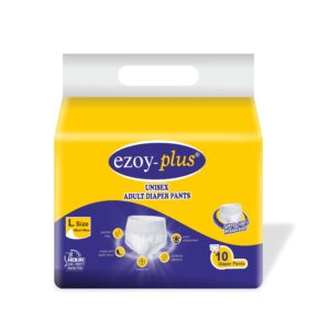 Ezoy Plus Unisex Adult Diaper Pants 10 Pants Size M