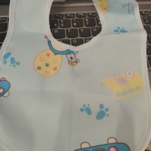 Sky Blue Color Kids Bib