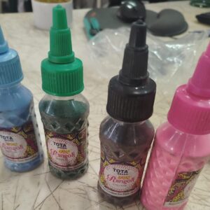 Tato Multi Colour Rangoli Colour 30G Pack Of 4