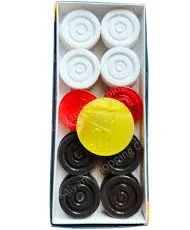 Goodluck Top Ten Carrom Coin 20 Pcs