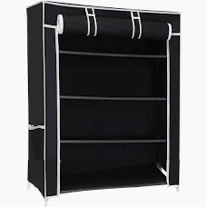 Black Color Shoe Rack 4 Lyer