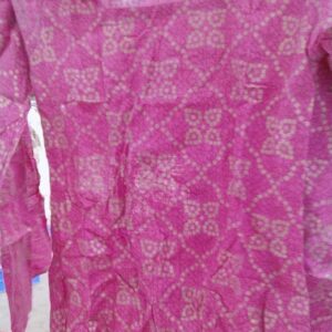 Pink Colour Printed Kurti Size M For Women