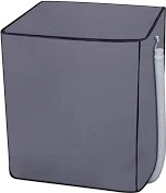 Grey Colour Washing Machine Cover