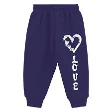 Girls Regular Fit Navy Blue Joggers Size 5 To 6Y