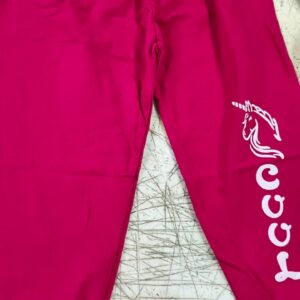 Girls Regular Fit Pink Joggers Size 5 To 6Y