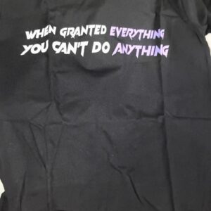 Gud Pig Boys Anime Black Print T Shirt Size 15 To 16Y