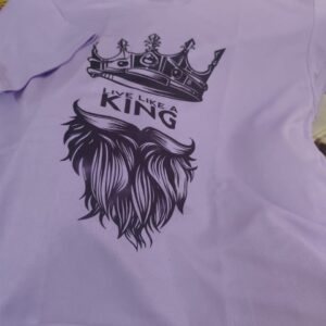 Lavender Colour T Shirt For Boys Size 13 To 14Y