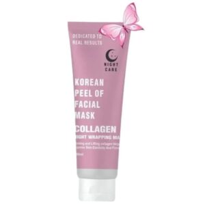Korean Peel Off Facial Mask Collagen Night Wrapping Mask 90Ml