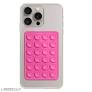 Siliconne Suction Cup Pink Phone Holder Pink