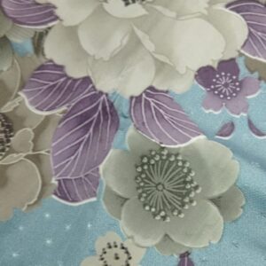 Sky Colour Printed Pvc 4 Seater Table Cover 40 X 69