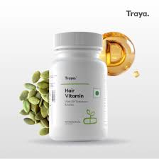 Traya Hair Vitamin With Dht Blocker And Biotin 30 Capsules