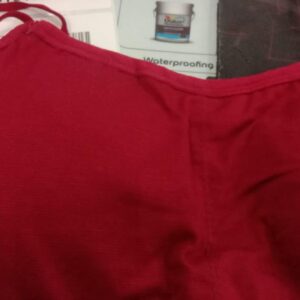 Maroon Lightly Padded Strap Bra For Women Size 28