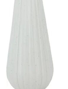 White Plastic Plant Vase Pot
