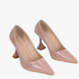 Scentra Fashion WomenS Laura Pumps Pointed Toe Spool Heel Color Skin Size 39