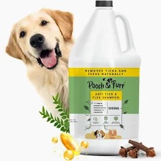 Pooch And Furr Anti Tick And Flea Shampoo 850Ml