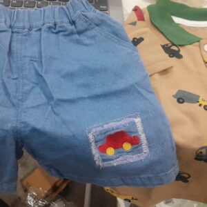 Boys Printed T Shirt With Short Pant For 2 To 3 Yrs Kids