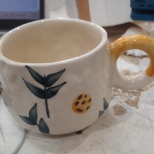 Ceramic Tea Cup Off White 300Ml